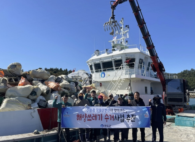 완도군, 70억 투입 청정 바다 보전 힘쓴다!
