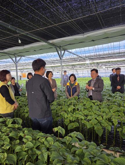 이승돈 농촌진흥청장, 금산군 농작업 안전 지원체계 구축 현장 방문
