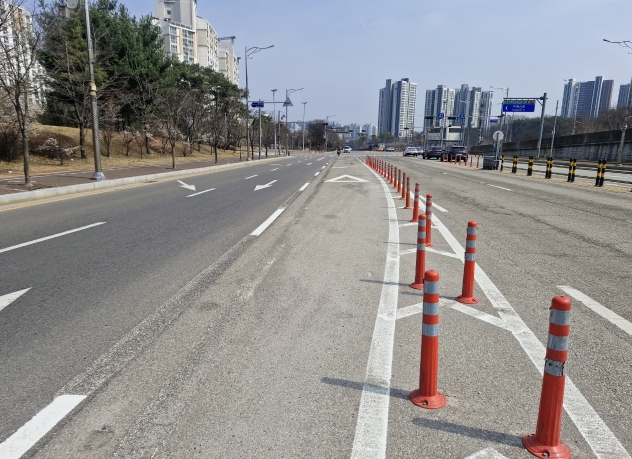 오산시, 세교6단지 진입램프 정비 완료…교통 흐름 개선