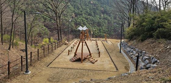 대구 동구, 용암산성 산림휴양공원 숲길 정비 완료