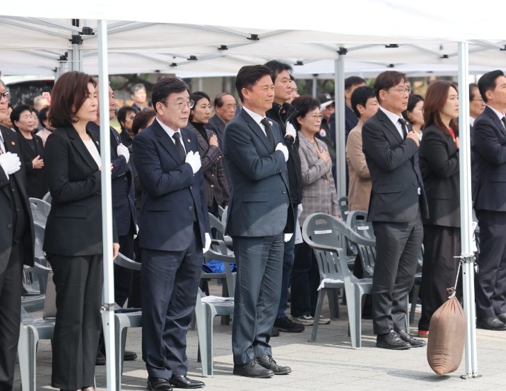 부천시, 안중근 의사 순국 116주기 추념식 개최…숭고한 희생정신 기려