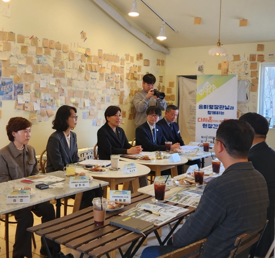 송미령 농림축산식품부 장관 김제시 죽산면 ‘ 다시온(ON:溫)마을 ’현장 방문