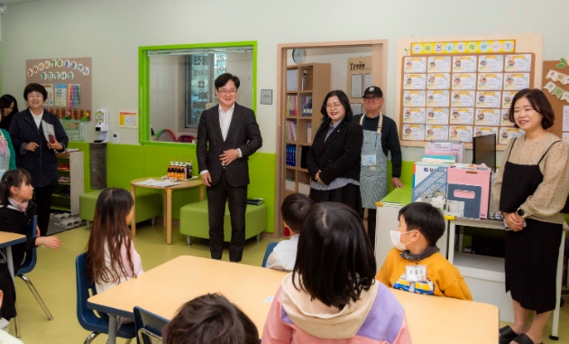 김병수 김포시장, 아이발달지원센터·특화 돌봄센터 현장행정 나서
