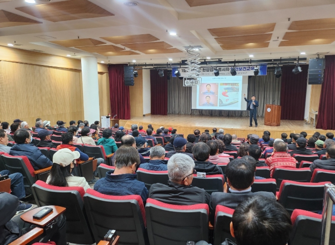 부여군, 현업근로자 대상 안전보건교육 추진