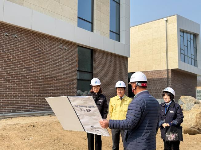 산청군, 교육·청년 거점시설 현장 점검