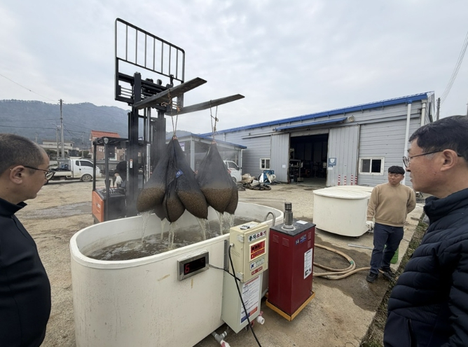 신안군, 볍씨 온탕소독 무료 서비스  실시