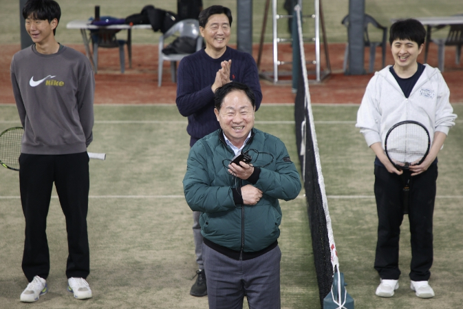 남양주시, '청년 테니스 클래스 1기' 종강식 개최