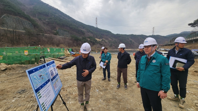 정선군, 해빙기 대비 주요사업장 안전점검 실시