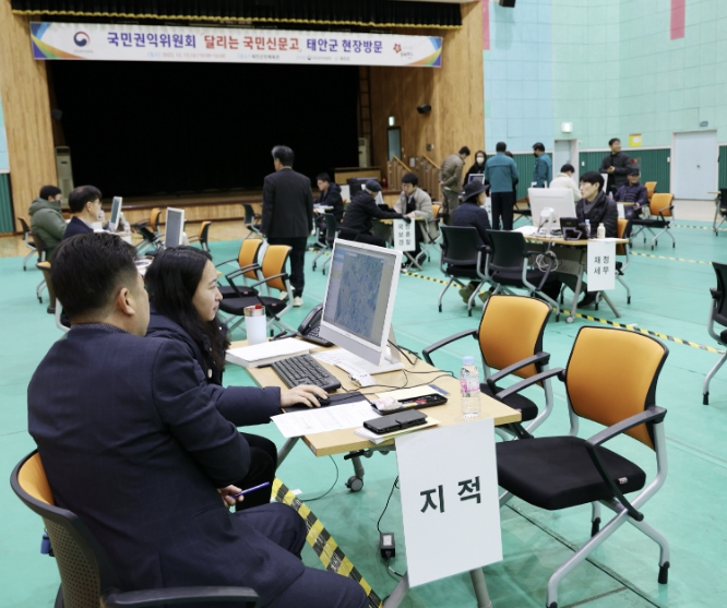 '달리는 국민신문고' 태안군 남면 주민 고충 해결 위해 찾아온다