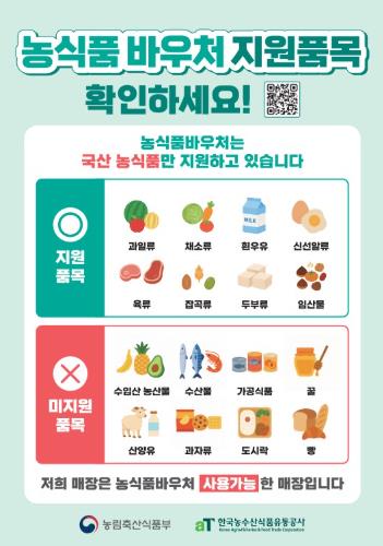 함평군, 농식품바우처 지원사업 추진…“취약계층 먹거리 복지 강화”
