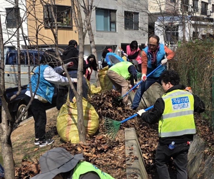 군포시 송부동 새봄맞이 플로깅 환경정화 추진