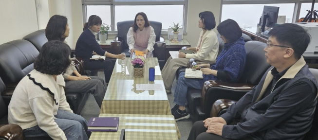 수원시 팔달구 화서1동, '현장의 목소리를 듣다'... 공무직 직원과 소통 간담회 개최