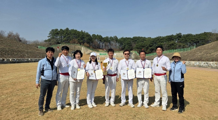 영덕군 궁도협회, 열악한 환경 딛고 도민체전 종합우승 쾌거