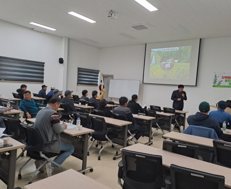 안성시 남부농업기술상담소, '참깨·들깨 등 유지작물 재배기술 교육' 개최