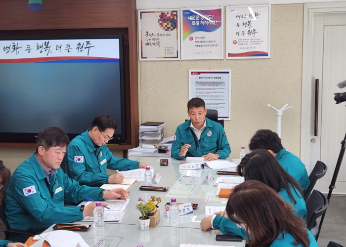 원주시, 중동상황 대응 나서...민생안정과 지역경제 보호 총력