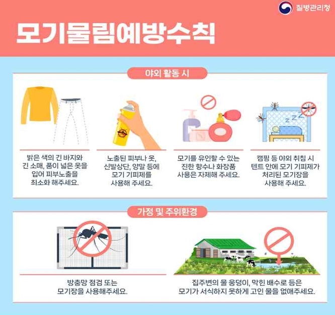 금산군, 전국 일본뇌염 주의보 발령에 따른 모기 물림 예방 강조