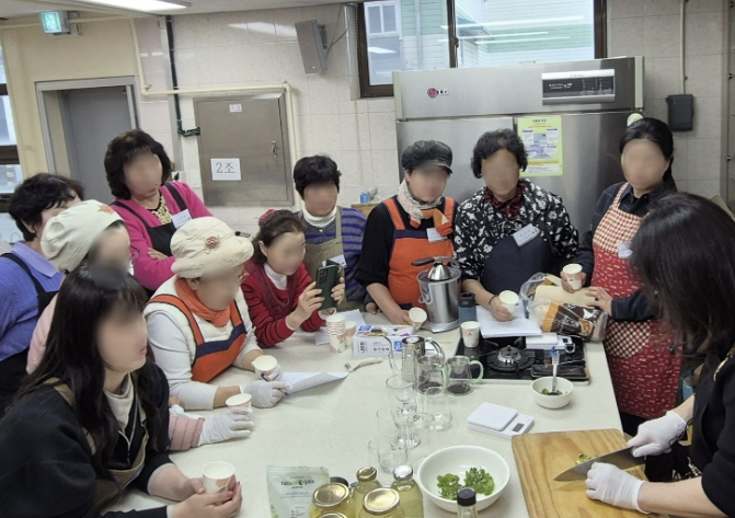 아산시, 농촌여성 음료개발 전문가 22명 양성