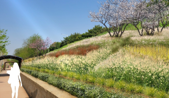 송파구 탄천 수변, '매력정원'으로 거듭난다…하얀 눈꽃길부터 은빛 물결 숲까지!