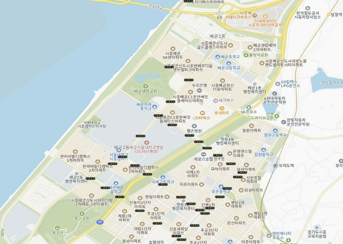 시흥시 배곧·정왕권역 '실시간 교통신호 정보' 민간 내비게이션 제공
