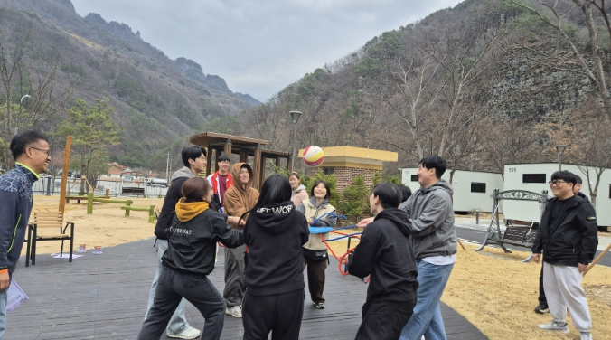 2026년 청량산 수원캠핑장 첫 이용객은 경기도지체장애인협회 수원시지회