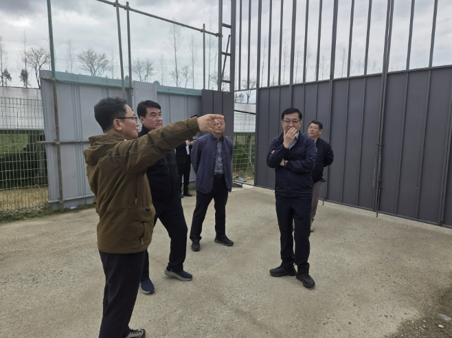 오상철 상주시장 권한대행, 축산환경사업소 방문