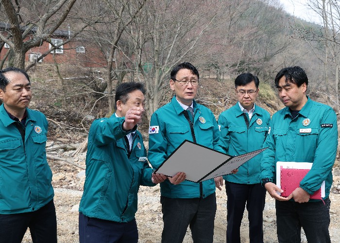 충남도, 하천·계곡 불법점용 정비 현장점검 실시