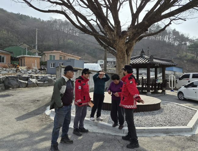 거창군, 청명·한식 맞이 산불예방 현장점검 실시