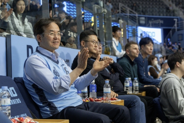 고양시, 6강 PO 진출 '고양 소노 스카이거너스'에 축전 전달