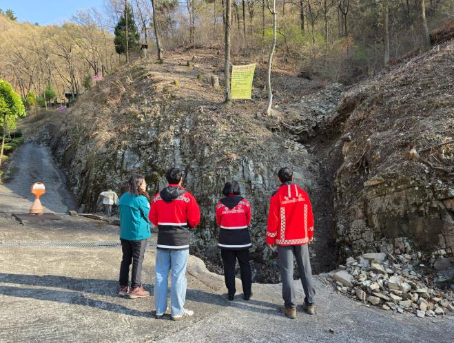 함안군, 해빙기 산사태취약지역 안전관리 총력