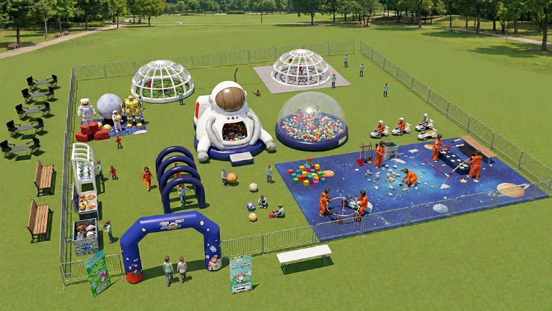 양천구, 주말마다 공원이 키즈카페로…파리·오목공원에 '야외 키즈카페' 연다