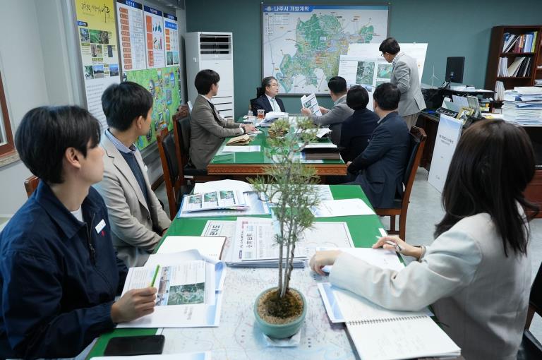 나주시, 나주역세권(KTX) 복합개발 용역 추진 상황 점검
