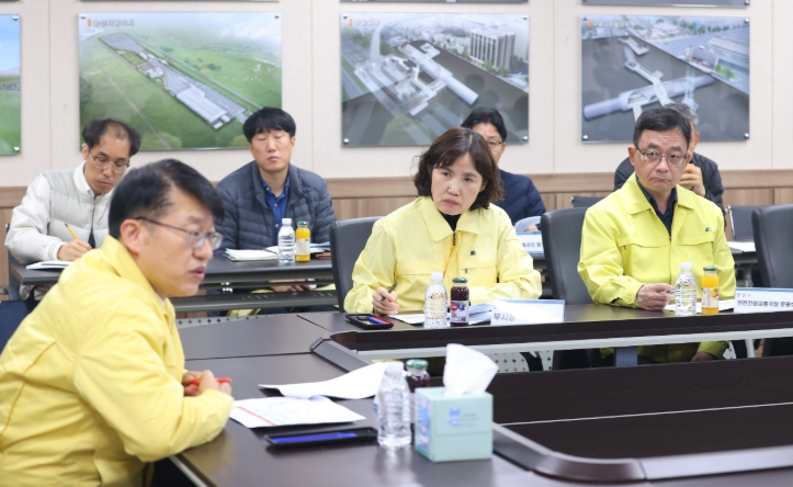 최혜민 광명시장 권한대행 “시민 안전 확보에 총력 다할 것” 김대순 경기도 행정2부지사와 신안산선 사고 현장 점검