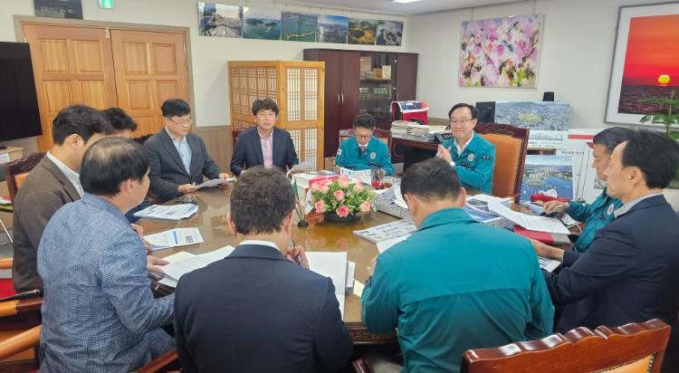 통영시, 수산업·어촌 발전 기본계획 수립 연구용역 착수 보고회 
