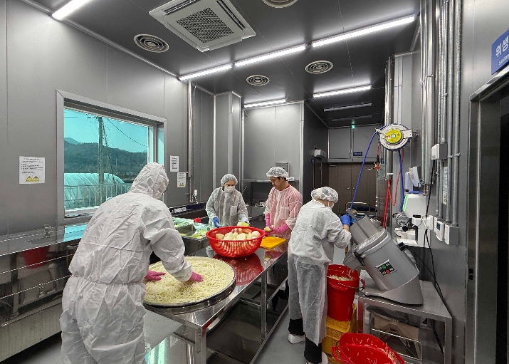 장흥군 농산물가공지원센터, 참여형 가공으로 상품화 성과