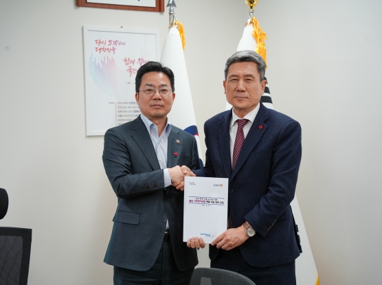 이강덕 포항시장, 산업부 방문... 철강․이차전지 산업 위기 극복에 힘 모아달라