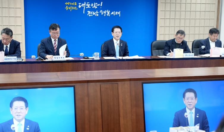 전라남도 김영록 지사, “내년 ‘더 위대한 전라남도’ 위해 힘 모으자” 