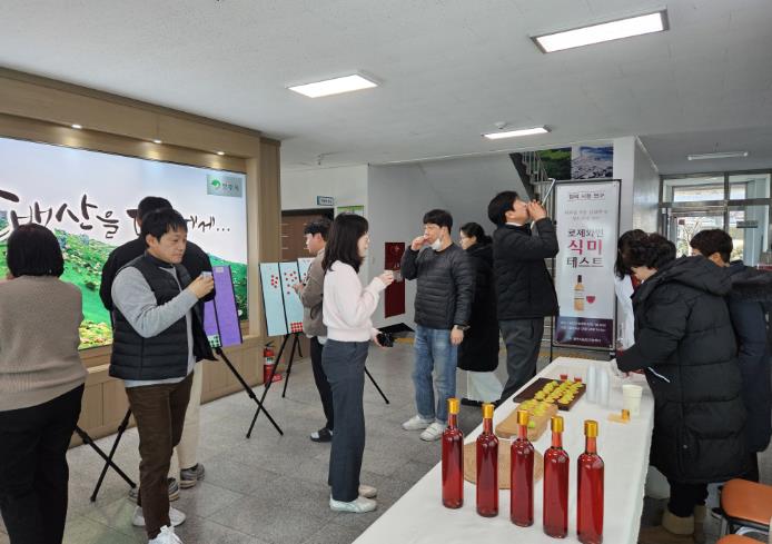영주농업기술센터, 단산 포도로 로제와인 개발 나서
