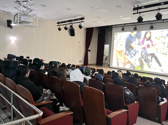 청주시 김수현드라마아트홀, 고3 수험생 관람프로그램 성료