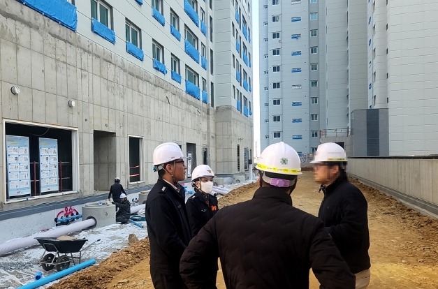 경남소방본부 안전한 겨울, 공사장 화재 예방을 위한 용접과 불티 주의