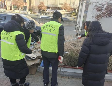 수원시 권선구 권선1동, 상습 쓰레기 무단투기 구역 자율단속 실시