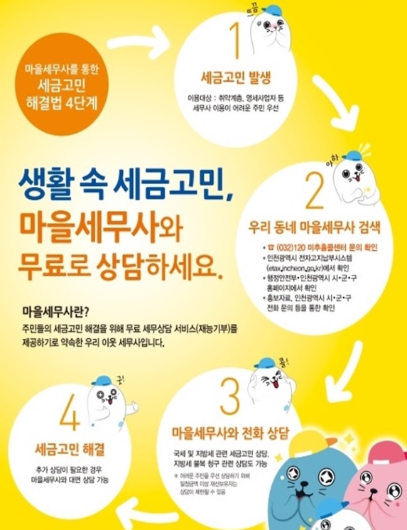 강화군, 생활 속 세금고민 마을세무사와 상담하세요! 