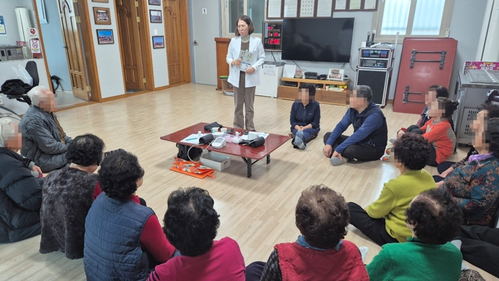 제천시 보건소, 경로당 통합 건강서비스 제공