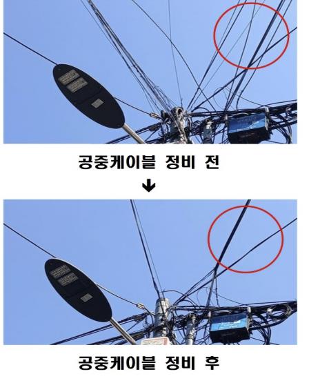 동작구, 공중케이블 정비로 '구민 안전·도시미관' 다 잡는다