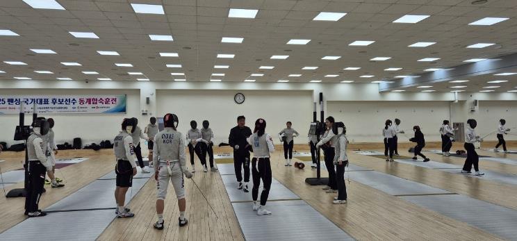 익산시, 펜싱 동계 전지훈련지 각광
