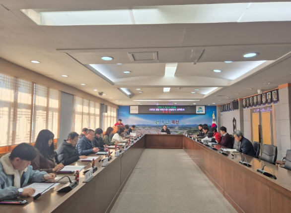 옥천군, 2025년 봄철 산불예방 총력 태세 돌입