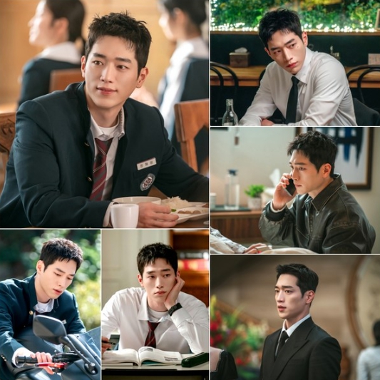 '언더커버 하이스쿨' 국정원 요원에서 학생까지 찰떡 소화한 서강준! 비주얼 만개한 서강준의 다채로운 스틸 엿보기!
