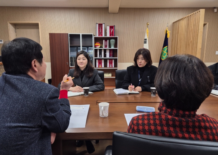 경기도의회 장윤정 의원, 안산 본오중·학현초 교육 현안 청취