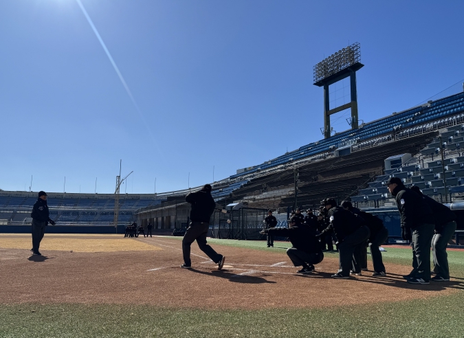 KBO, 피치클락 등 2025시즌 KBO 리그 도입 규정 적응을 위한 심판·기록위원 합동 훈련 진행