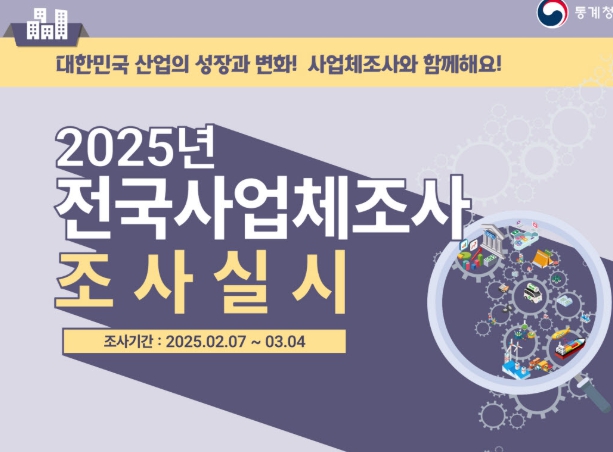 인천 서구, 2024년 기준 사업체조사 실시