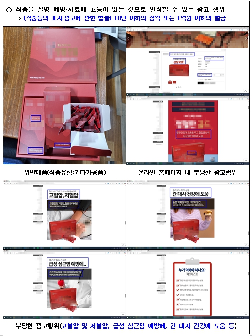 부산시 특사경, 설 명절 먹거리 안전 특별단속 결과 불법업소 11곳 적발